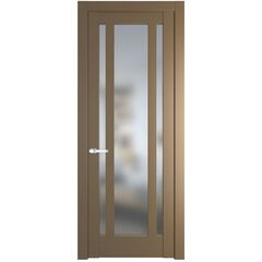 Межкомнатная дверь эмаль Profil Doors 3.5.2PM перламутр золото остеклённая