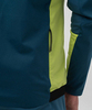 Элитный утеплённый лыжный костюм Nordski Race Dark Jeans / Lime мужской