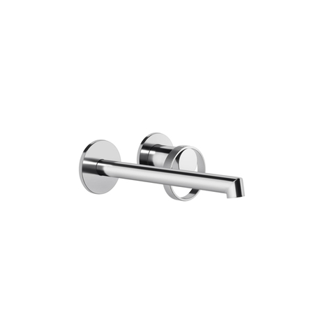 63383#031 Gessi Anello Смеситель настенный, с изливом 194-214 мм, цвет хром (внешняя часть)