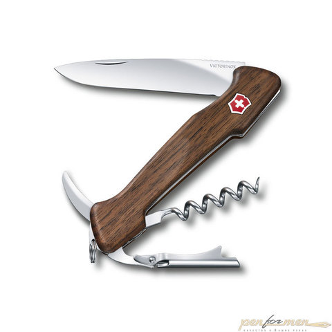 Нож Victorinox Wine Master 130 мм 6 функций из орехового дерева (0.9701.63)