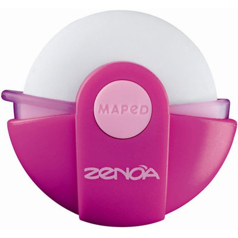 Ластик Maped Zenoa круглый виниловый в ассортименте 54x52x21мм