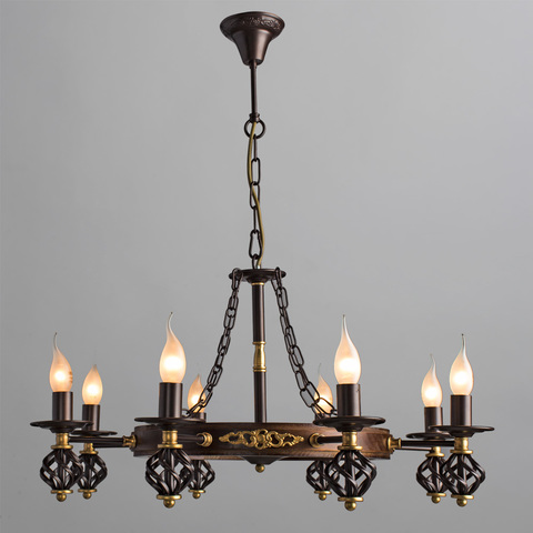 Люстра Arte Lamp Cartwheel A4550LM-8CK