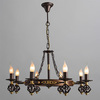 Люстра Arte Lamp Cartwheel A4550LM-8CK