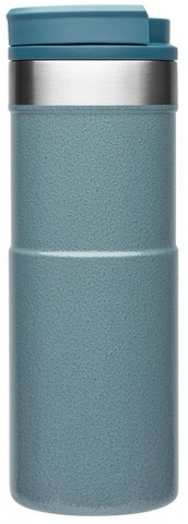 Картинка термостакан Stanley Classic Neverleak 0,47L голубой - 4
