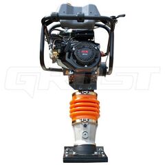 Вибротрамбовка бензиновая GROST TR-80HC - [79 кг / 13 кН / Loncin LC168F-2H]