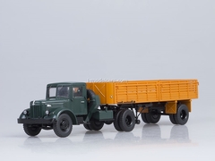 MAZ-200V and semitrailer MAZ-5215 orange Start Scale Models (SSM) 1:43