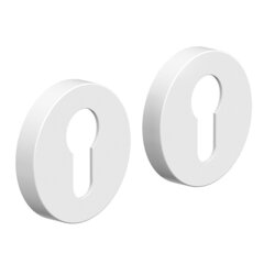 Накладки под цилиндр System R012Y МатБелый