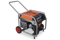 Генератор бензиновый TOR KM13000H - [9 кВт / 220V] эл. пуск, колеса