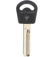 Заготовка вертикального ключа 13141 Mul-T-Lock: Профиль 013 Original