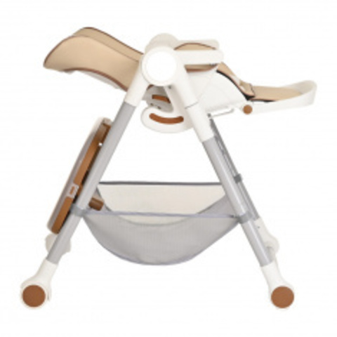 PITUSO СТУЛ ДЛЯ КОРМЛЕНИЯ ELCANTO DELUX BEIGE/БЕЖЕВЫЙ ECO-КОЖА