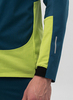 Элитный утеплённый лыжный костюм Nordski Race Dark Jeans / Lime мужской
