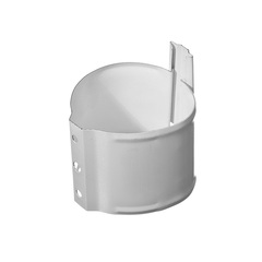 Кронштейн трубы на кирпич ф90 (RAL 9003)