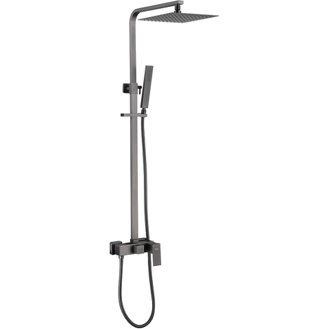 Abber AF8220NG Душевая стойка Daheim AF8220NG без излива, никель