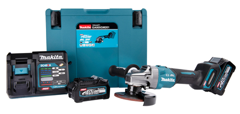 Угловая шлифовальная машина с диском 125 мм XGT® Makita GA005GM201