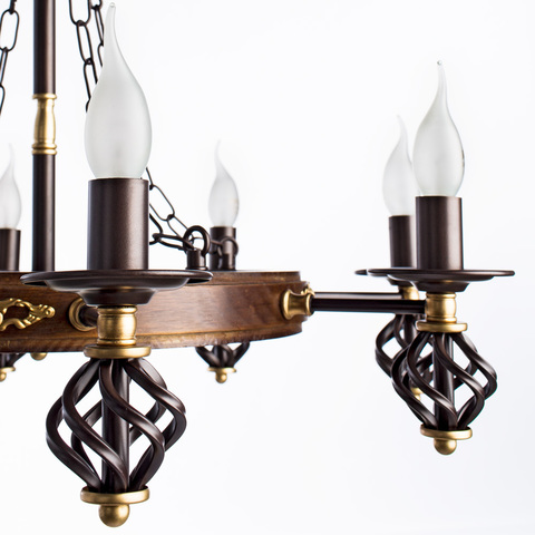 Люстра Arte Lamp Cartwheel A4550LM-8CK