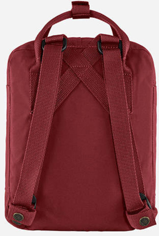 Картинка рюкзак городской Fjallraven Kanken Mini 326 Ox Red - 5