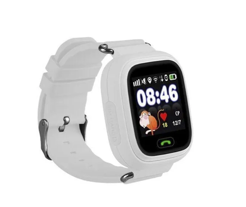 Умные часы для детей Smart Watch Q80(Q90) c GPS (white) белые