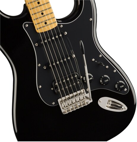 FENDER SQUIER Classic Vibe 70s Statocaster HSS MN Black-электрогитара, цвет черный