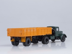 MAZ-200V and semitrailer MAZ-5215 orange Start Scale Models (SSM) 1:43