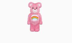 Bearbrick x Care Bears Cheer Bear Costume Ver. "400%" Pink