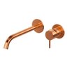 Cezares LEAF-BLI2-20-L-01-W0 LEAF-BLI2-20-L-01-W0 Смеситель для раковины встраиваемый однорычажный, на два отверстия, длина излива 20 см, исполнение Хром