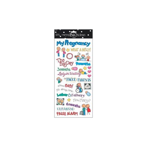 Стикеры mambi Specialty Stickers Pregnancy 13х30 см