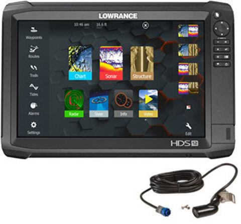 Lowrance HDS-12 Carbon с датчиком HST-WSBL