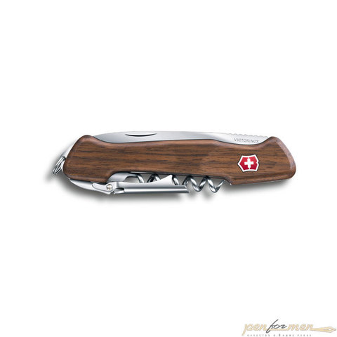 Нож Victorinox Wine Master 130 мм 6 функций из орехового дерева (0.9701.63)