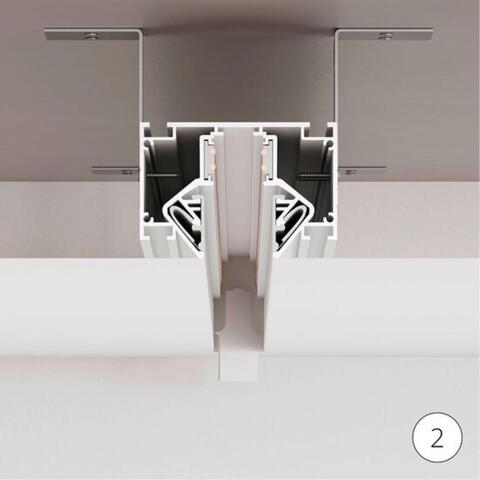 Магнитный шинопровод в натяжной потолок Arte Lamp LINEA A473233 2м