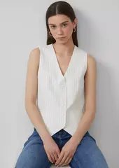 Жилет в тонкую полоску s.Oliver