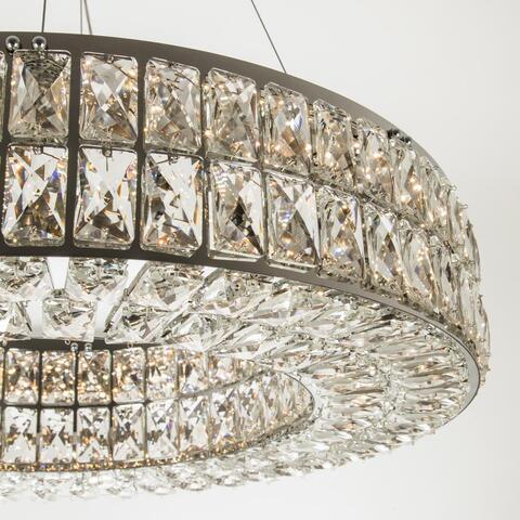 Подвесная светодиодная люстра Modelux ML.330.600 CR