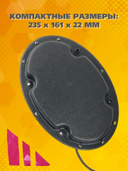 АНТЕННЫЙ КОМПЛЕКС врезной Триада-2692 всенаправленный GPS GLONASS GSM-900 1800 3G-2100 4G-2600 МГц