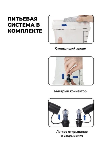 Картинка рюкзак беговой Nevo Rhino 9039 Green - 4