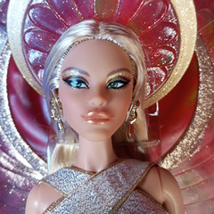 Барби Боб Маки 2022 Праздничный Ангел Золотой