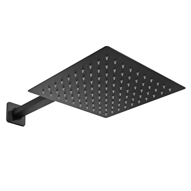 набор тропического душа MVL квадратный черный