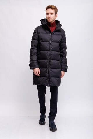 DIEGO M Пуховик удлиненный стеганый на молнии
