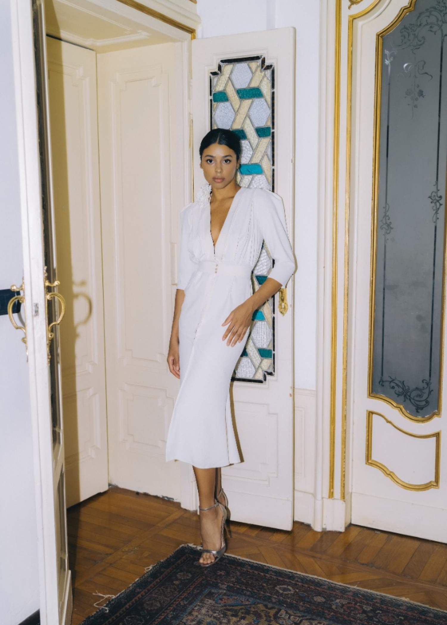 Платье "Miss", белое