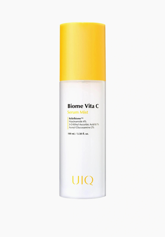 UIQ Biome Vita C Serum Mist, Мист-сыворотка с витамином С для мгновенного сияния, 100 мл