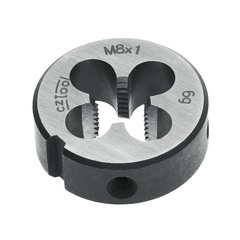 Плашка М 8,0х1,0 DINEN22568 115CrV3 6g 25х9мм Bucovice(CzTool) 210081