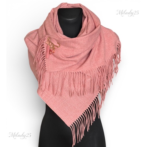 Кашемировый палантин Лукреция 003492_98