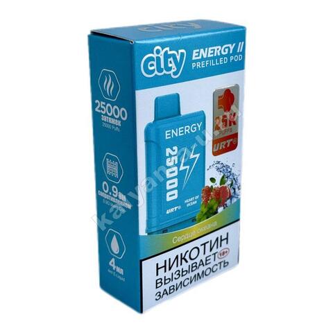 Картридж City Energy 2 - Сердце Океана 25000 затяжек