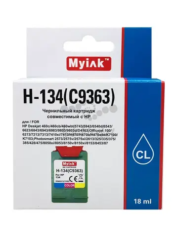 Картридж MyInk 134 C9363 для HP Photosmart 8153 Color (18ml)
