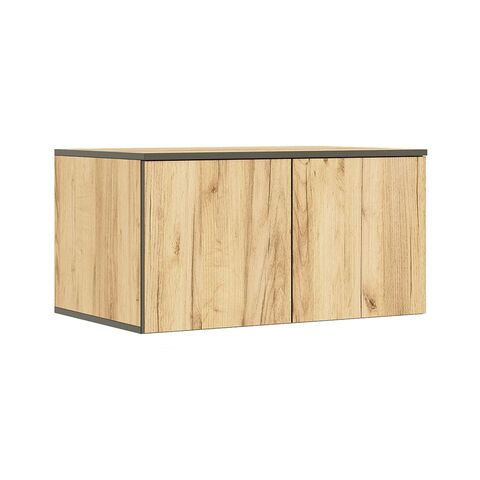 Норд Антресоль к шкафу (800) (Дуб крафт (КРОМКА ВЕНГЕ))