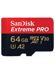 SanDisk Карта памяти micro SDXC Extreme Pro UHS-I U3 V30 A2 + ADP (170/90 MB/s)