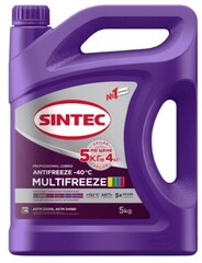 Антифриз Sintec Multi Freeze violet 5 кг Акция 5 кг по цене 4 кг