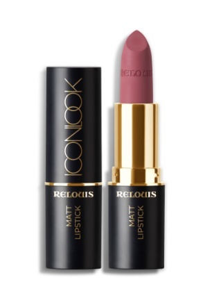 RELOUIS Помада губная матовая ICON LOOK тон:05 карамельный нюд