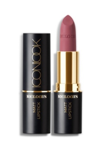 RELOUIS Помада губная матовая ICON LOOK тон:05 карамельный нюд