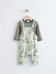 Боди и комбинезон в комплекте для малышей Next Q96-685, Светло-зеленый