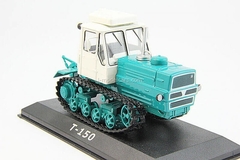 Tractor T-150 white-turquoise 1:43 Hachette #47