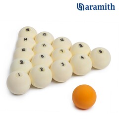 Шары Aramith Premier Pyramid ø68мм желтый биток